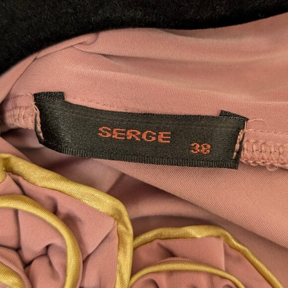 Serge Pink One-Shoulder Stretch Top / Mini Dress - Picture 7 of 7